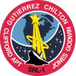 Wektor ilustracja insygnia misji STS-59